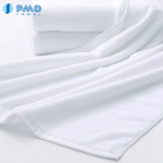 Khăn gội, khăn lau tóc spa 100% cotton màu trắng